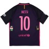 Barcelona Messi 10 2016-17 Retro Udebanesæt Kortærmet