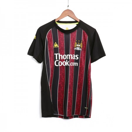 Manchester City 2008-09 Retro Udebanesæt Kortærmet