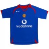 Manchester United 2005-06 Retro Udebanesæt Kortærmet