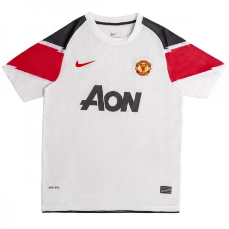 Manchester United 2010-11 Retro Udebanesæt Kortærmet