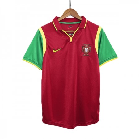 Portugal Retro Hjemmebanesæt 1998 Kortærmet
