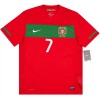 Portugal Ronaldo 7 2010 Retro Hjemmebanesæt Kortærmet