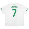 Portugal Ronaldo 7 2010 Retro Udebanesæt Kortærmet