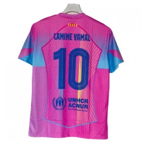 Barcelona Lamine Yamal 10 Special Trøje Rød 2025-26 Kortærmet