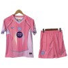 Barcelona Special Børn Trøje Pink 2025-26 Kortærmet(+ Korte bukser)