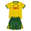 FC Nantes Børn Hjemmebanesæt 2025-26 Kortærmet(+ Korte bukser)