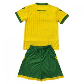 FC Nantes Børn Hjemmebanesæt 2025-26 Kortærmet(+ Korte bukser)