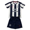 Rayados Monterrey Børn Hjemmebanesæt 2025-26 Kortærmet(+ Korte bukser)
