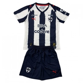 Rayados Monterrey Børn Hjemmebanesæt 2025-26 Kortærmet(+ Korte bukser)