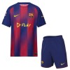 FC Barcelona x Ed Sheeran Special Børn Trøje 2025-26 Kortærmet(+ Korte bukser)
