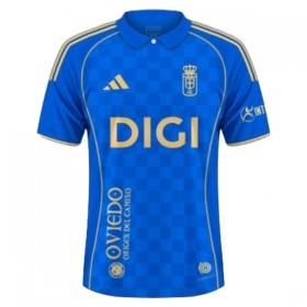 Real Oviedo Hjemmebanesæt 2025-26 Kortærmet