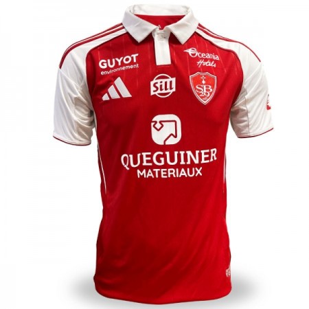 Stade Brestois Hjemmebanesæt 2025-26 Kortærmet