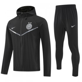Inter Milan Sort Trænings jacke Hoodie 2025-26
