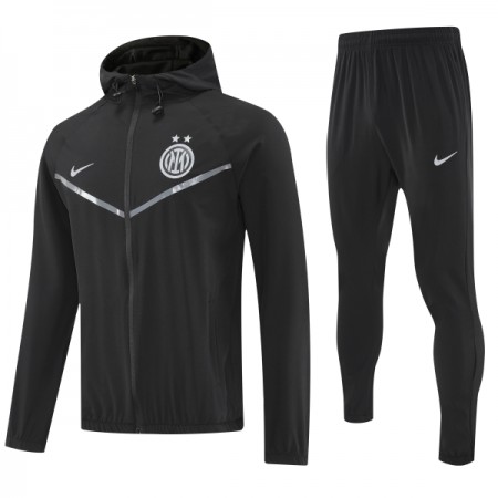 Inter Milan Sort Trænings jacke Hoodie 2025-26