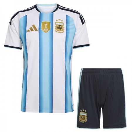 Argentina Børn Hjemmebanesæt VM Fodbold 2026 Kortærmet(+ Korte bukser)