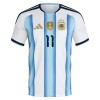 Argentina Di Maria 11 Hjemmebanesæt VM Fodbold 2026 Kortærmet