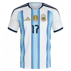 Argentina Garnacho 17 Hjemmebanesæt VM Fodbold 2026 Kortærmet