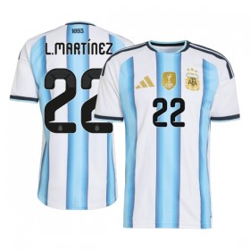 Argentina Lautaro Martinez 22 Hjemmebanesæt VM Fodbold 2026 Kortærmet