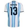 Argentina Romero 13 Hjemmebanesæt VM Fodbold 2026 Kortærmet