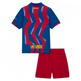 FC Barcelona Børn 4.sæt 2025-26 Kortærmet(+ Korte bukser)
