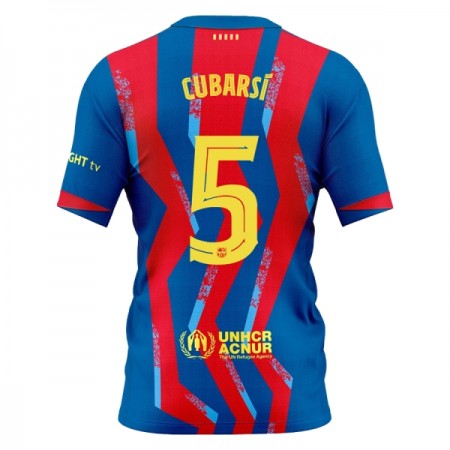 FC Barcelona Cubarsi 5 4.sæt 2025-26 Kortærmet