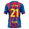 FC Barcelona Frenkie de Jong 21 Børn 4.sæt 2025-26 Kortærmet(+ Korte bukser)