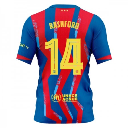 FC Barcelona Rashford 14 4.sæt 2025-26 Kortærmet