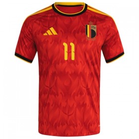 Belgien Doku 11 Børn Hjemmebanesæt VM Fodbold 2026 Kortærmet(+ Korte bukser)
