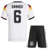 Tyskland Kimmich 6 Børn Hjemmebanesæt VM Fodbold 2026 Kortærmet(+ Korte bukser)