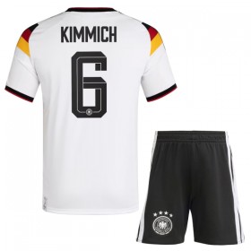 Tyskland Kimmich 6 Børn Hjemmebanesæt VM Fodbold 2026 Kortærmet(+ Korte bukser)