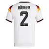 Tyskland Rudiger 2 Børn Hjemmebanesæt VM Fodbold 2026 Kortærmet(+ Korte bukser)