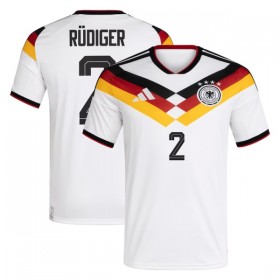 Tyskland Rudiger 2 Hjemmebanesæt VM Fodbold 2026 Kortærmet