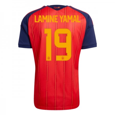 Spanien Lamine Yamal 19 Hjemmebanesæt VM Fodbold 2026 Kortærmet