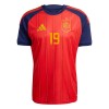 Spanien Lamine Yamal 19 Hjemmebanesæt VM Fodbold 2026 Kortærmet