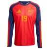 Spanien Lamine Yamal 19 Hjemmebanesæt VM Fodbold 2026 Langærmet