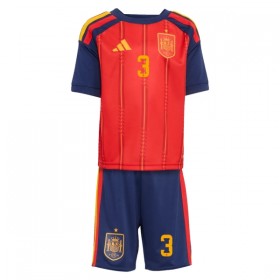 Spanien Le Normand 3 Børn Hjemmebanesæt VM Fodbold 2026 Kortærmet(+ Korte bukser)