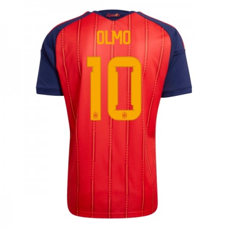 Spanien Olmo 10 Hjemmebanesæt VM Fodbold 2026 Kortærmet
