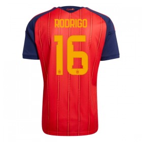 Spanien Rodrigo 16 Hjemmebanesæt VM Fodbold 2026 Kortærmet