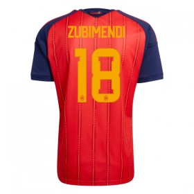 Spanien ZUBIMENDI 18 Hjemmebanesæt VM Fodbold 2026 Kortærmet