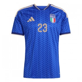 Italien Bastoni 23 Børn Hjemmebanesæt VM Fodbold 2026 Kortærmet(+ Korte bukser)
