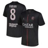 Paris Saint-Germain Fabian 8 Jordan 4.sæt 2025-26 Kortærmet