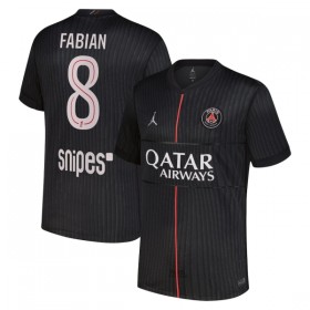 Paris Saint-Germain Fabian 8 Jordan 4.sæt 2025-26 Kortærmet