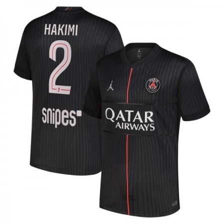 Paris Saint-Germain Hakimi 2 Jordan 4.sæt 2025-26 Kortærmet