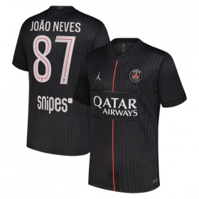 Paris Saint-Germain Joao Neves 87 Jordan 4.sæt 2025-26 Kortærmet