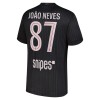 Paris Saint-Germain Joao Neves 87 Jordan 4.sæt 2025-26 Kortærmet