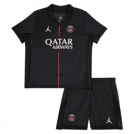 Paris Saint-Germain Jordan Børn 4.sæt 2025-26 Kortærmet(+ Korte bukser)
