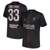 Paris Saint-Germain Zaire-Emery 33 Jordan 4.sæt 2025-26 Kortærmet