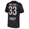Paris Saint-Germain Zaire-Emery 33 Jordan 4.sæt 2025-26 Kortærmet