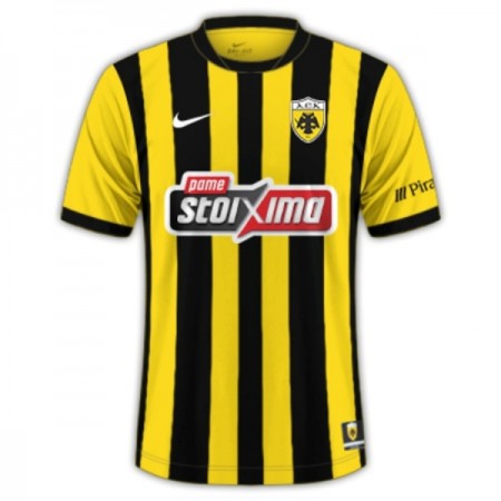 AEK Athens Hjemmebanesæt 2025-26 Kortærmet