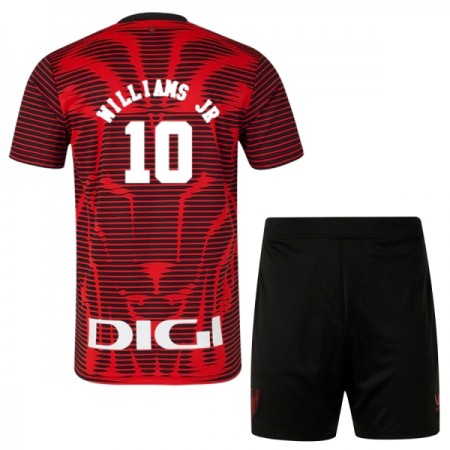Athletic Bilbao Williams JR 10 Børn 4.sæt 2025-26 Kortærmet(+ Korte bukser)